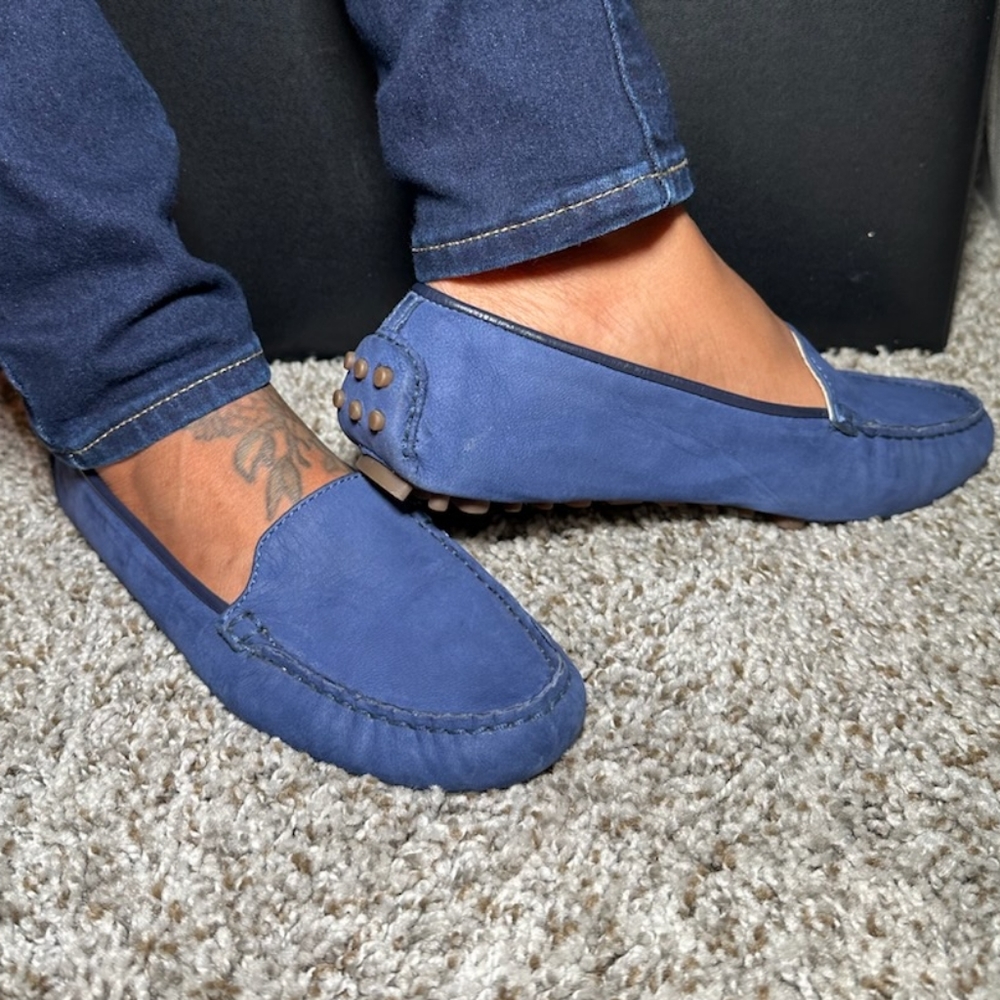 Cole Hann suede loafer